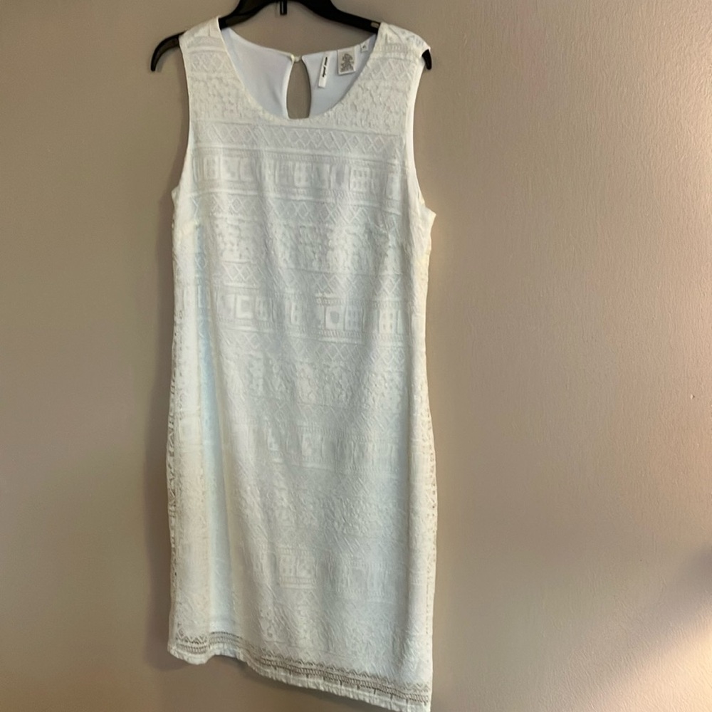 NWT White dress size large